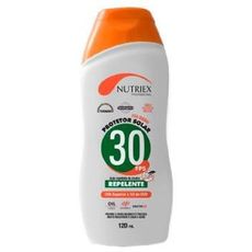 Protetor Solar FPS 30 Nutriex UVA UVB Repelente Profissional 120ml