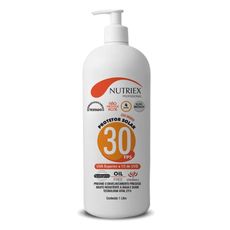 Protetor Solar FPS 30 Nutriex 1/3 UVA Profissional 1L