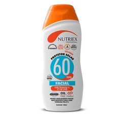 Protetor Solar Facial FPS 60 Nutriex UVA UVB Profissional 120ml