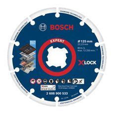 Disco Diamantado Bosch Metal 125mm X-Lock