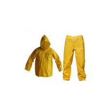 Conjunto PVC Amarelo Vitória Martins com Calça e Blusão