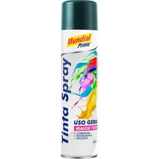 Tinta Spray Mundial Prime Uso Geral 400ml Verde Escuro