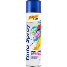 Tinta Spray Mundial Prime Uso Geral 400ml Azul Escuro