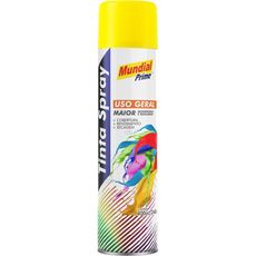 Tinta Spray Mundial Prime Uso Geral 400ml Amarelo