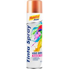 Tinta Spray Mundial Prime 400ml Metálica Cobre