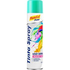 Tinta Spray Mundial Prime Uso Geral 400ml Verde Claro