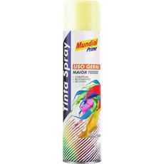 Tinta Spray Mundial Prime Uso Geral 400ml Marfim