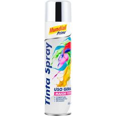 Tinta Spray Mundial Prime 400ml Metálica Cromado