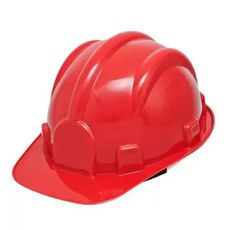 Capacete de Segurança com Aba Frontal Plastcor Vermelho 70000474