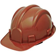 Capacete de Segurança com Aba Frontal Plastcor Marrom 70000470