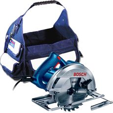 Serra Circular Bosch 7.1/4" GKS 150 1500W + 1 Disco de Serra Guia Paralelo e Bolsa de Transporte