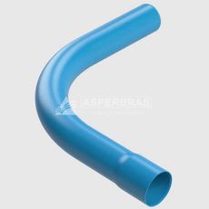 Curva de PVC 90° Asperbras 75mm PN 80