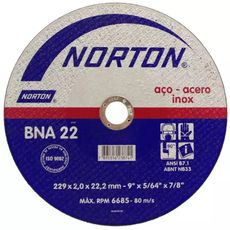 Disco Corte Norton A36Q BNA25 101,6 x 3,2 x 15,9mm