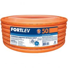 Eletroduto Corrugado Reforçado Fortlev 25mm x 50m