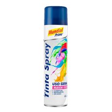 Tinta Spray Mundial Prime Uso Geral 400ml Azul Bandeira