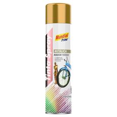 Tinta Spray Mundial Prime 400ml Metálica Dourado